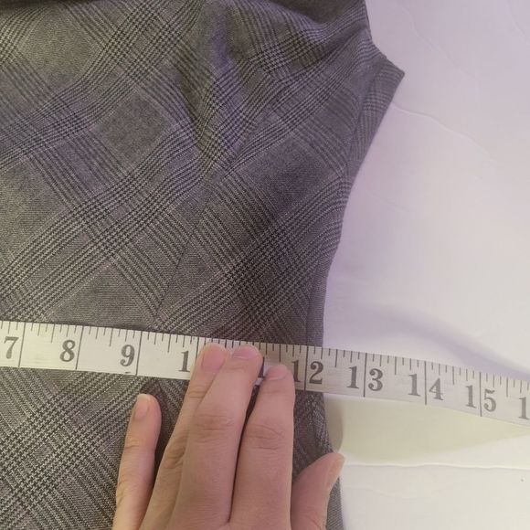 Ted Baker London Gray Checked Dress - Picture 3 of 10